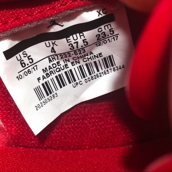 Nike Air Jordan 1 Low NS Gym Red & Gold WMNS AJ1 - Picture 9 of 12